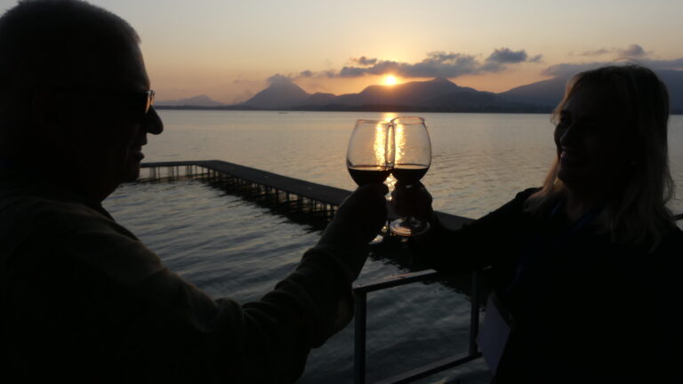 Pôr do sol encanta público do Pedacinho do Céu