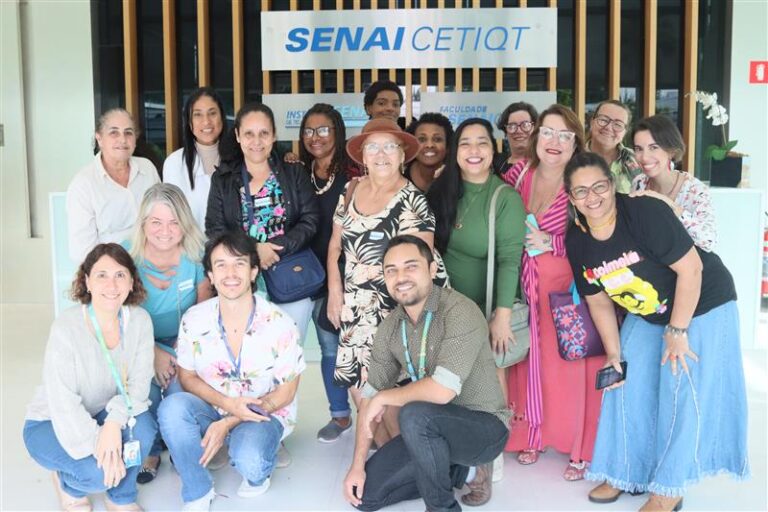 Projeto Pomar inicia primeira atividade no Senai Cetiqt