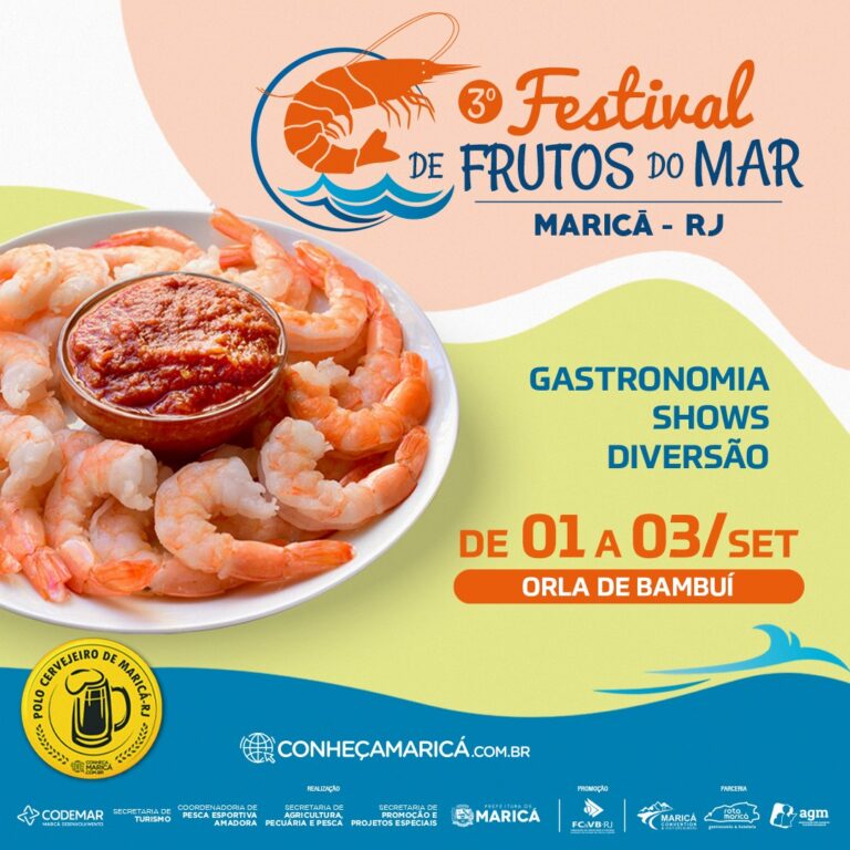 Terceiro Festival de Frutos do Mar começa nesta sexta-feira na Orla de Bambuí