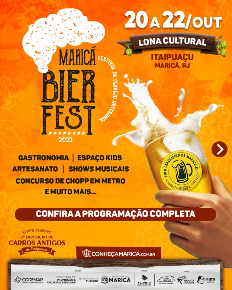 Itaipuaçu recebe Maricá Bier Fest a partir desta sexta-feira (20/10)