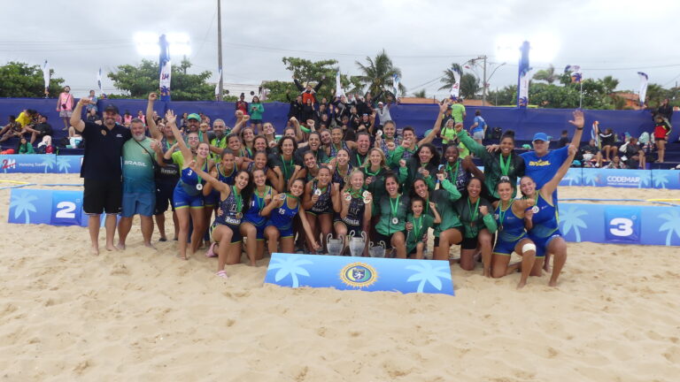 Copa Brasil de Handebol de Praia: times do Rio e de São Paulo conquistam o título em Maricá