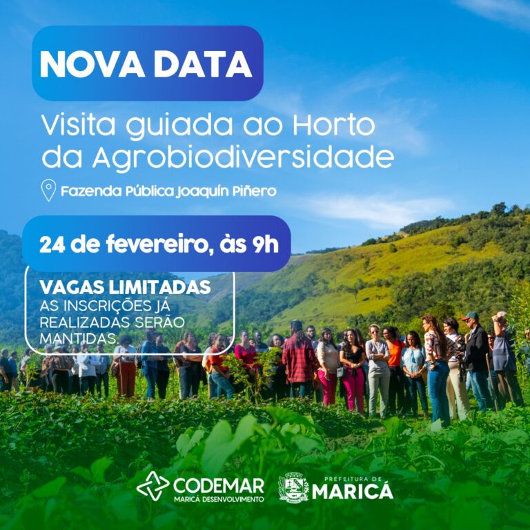 Faça sua inscrição para conhecer a Fazenda mais inovadora de Maricá