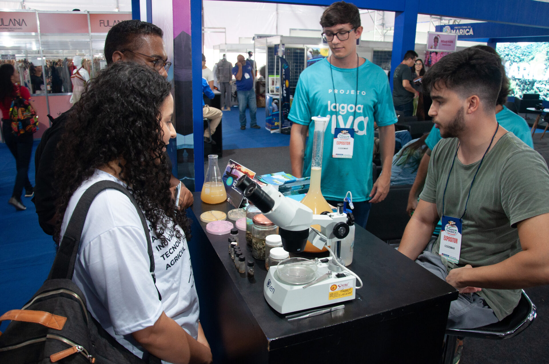 Com painéis e lançamento, estande da Codemar agita Expo Maricá | CODEMAR