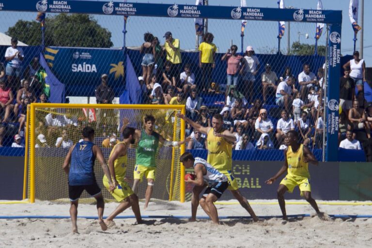 Desafio Internacional de Handebol de Praia: Brasil e Canadá fazem duelo em Maricá