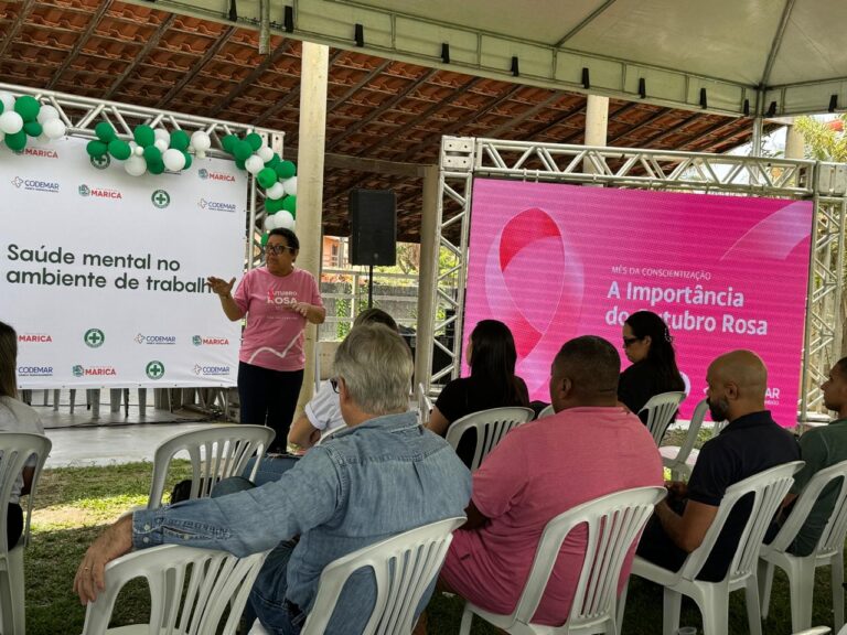 Campanha Outubro Rosa ganha destaque no último dia da SIPAT da Codemar