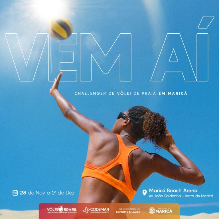Maricá recebe torneios nacionais e internacional de vôlei de praia a partir desta quinta (28)