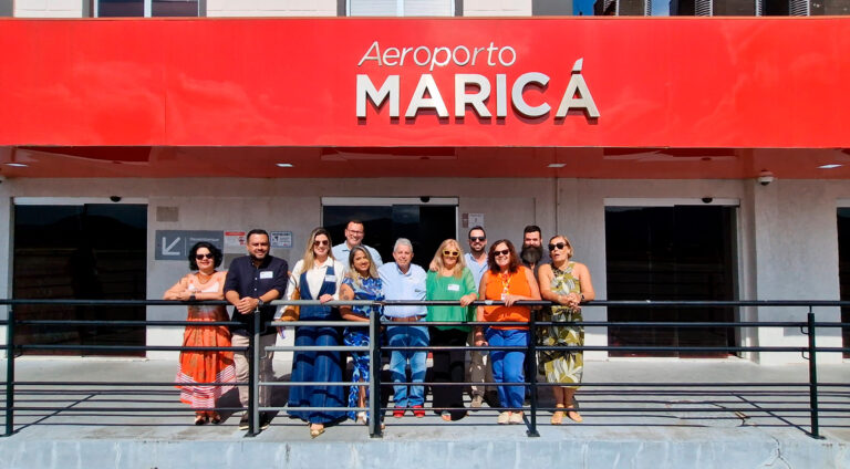 Aeroporto de Maricá recebe comitiva portuguesa