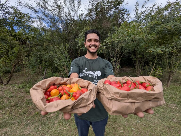 Inova Agroecologia recebe visitantes para uma manhã de contato com a agricultura em Maricá