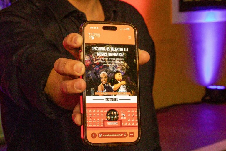 Lançamento do aplicativo ‘Pratas da Casa’: Maricá impulsiona talentos locais